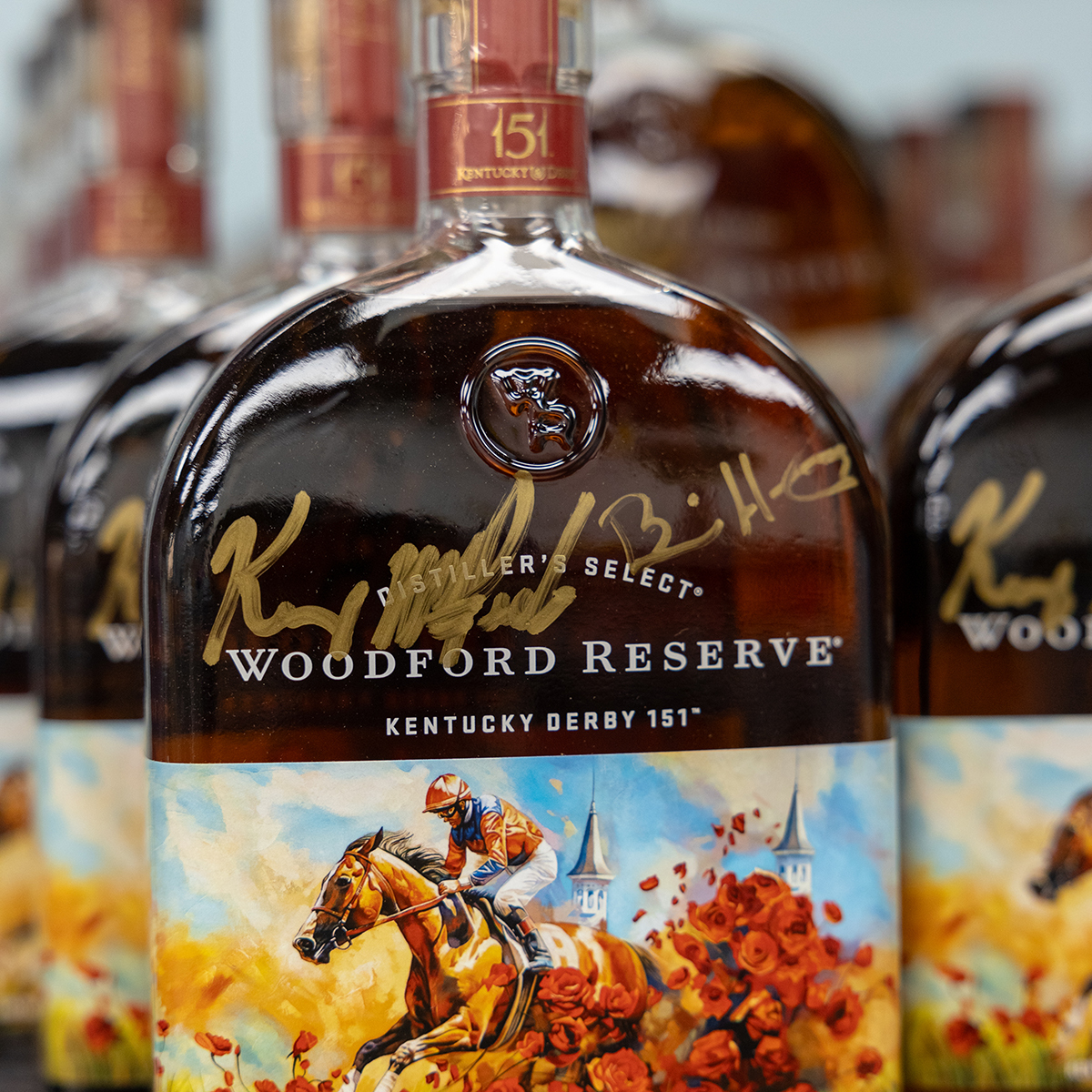Woodford Reserve Derby 151 Limited Edition Signature Bottle